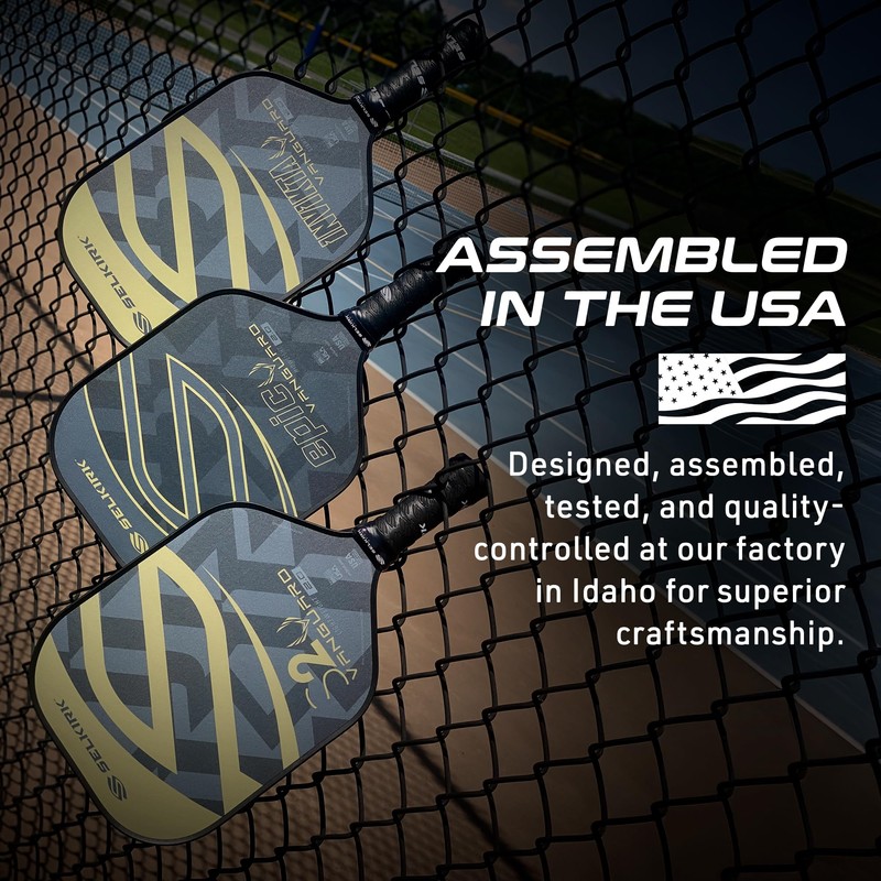 Selkirk Sport Vanguard 2.0 Pickleball Paddles | Carbon Fiber Pickleball