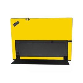 LidStyles Vinyl Protection Skin Kit Decal Sticker Compatible with Lenovo ThinkPad X1 Tablet G1 (Yellow)
