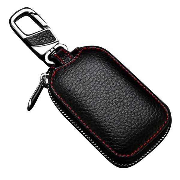 Unbranded Genuine Leather Car Key Chain Bag Smart Key Holder