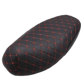Alomejor Motorcycle Seat Cover Leather Cushion Pad Protector for Motorcycle Waterproof Rain Dust UV Proof Cover (M)