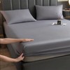 Fitted Sheet 100% Egyptian Cotton 600 Thread Count 16"/40CM Extra