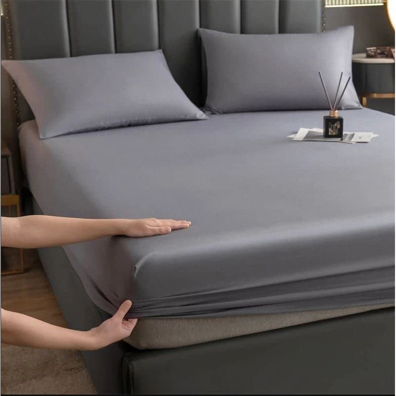 Fitted Sheet 100% Egyptian Cotton 600 Thread Count 16"/40CM Extra