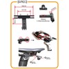 REC-MOUNTS Type 2 Saddle Rail Mount for Garmin VIRB Elite