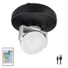 BIGMONAT Battery Operated Wireless Spotlight, Color Changing Accent Light, Rechargeable