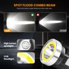 YIERBLUE Solar Power & Rechargeable Spotlight Floodlight Combo 2200,000 Lumen,
