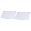 2pcs Skimmer Assembly Plastic Replacement Swimming Pool Gate Weir Baffle