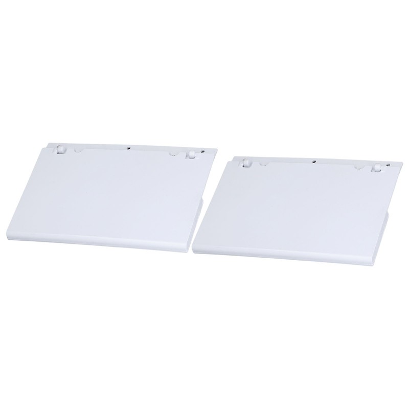 2pcs Skimmer Assembly Plastic Replacement Swimming Pool Gate Weir Baffle