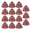 MACHSWON Triangular Sanding Paper,Triangle Oscillating Multi Tool,Hook and Loop Sanding