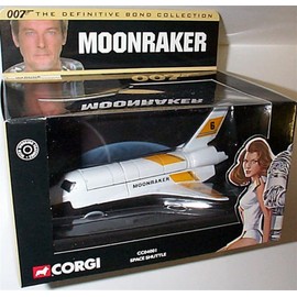 corgi JAMES B0ND 007 the definitive B0ND collection moonraker space shuttle 1:36 scale diecast model
