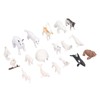 Arctic Animal Figurine Set 18pcs Kid Simulated Arctic Hare Reindeer