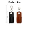 6 Pcs Anti-Lost Leather Pen Holder with Clips, Portable Lanyard