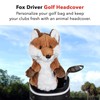 Daphne's Headcovers Fox Driver Headcover | Premium Driver Headcovers |