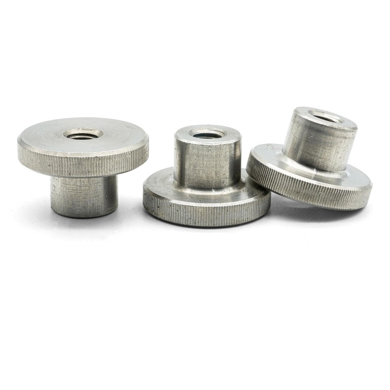 Hippo Hardware M2 (2mm) Knurled Thumb Nuts Hand Grip Knob