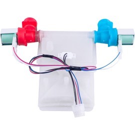 W11210459 Washer Water Inlet Valve by PMIIO Compatible with Whirlpool Maytag Ken-more Amana Crosley Inglis Roper Replacement for W10701459 W10838319 W10869799 PS11757114 W11038711 W11210459VP