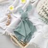 LAWKUL Baby Comforter Organic Cotton Security Blanket Muslin Soft Babe