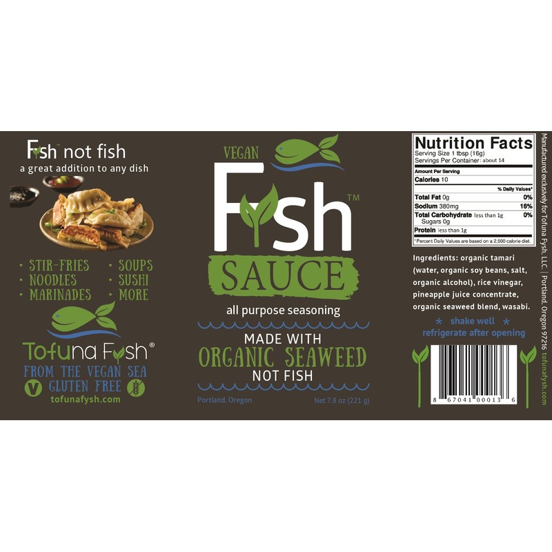 Vegan Fysh Sauce (Vegan Fish Sauce Made with Seaweed)