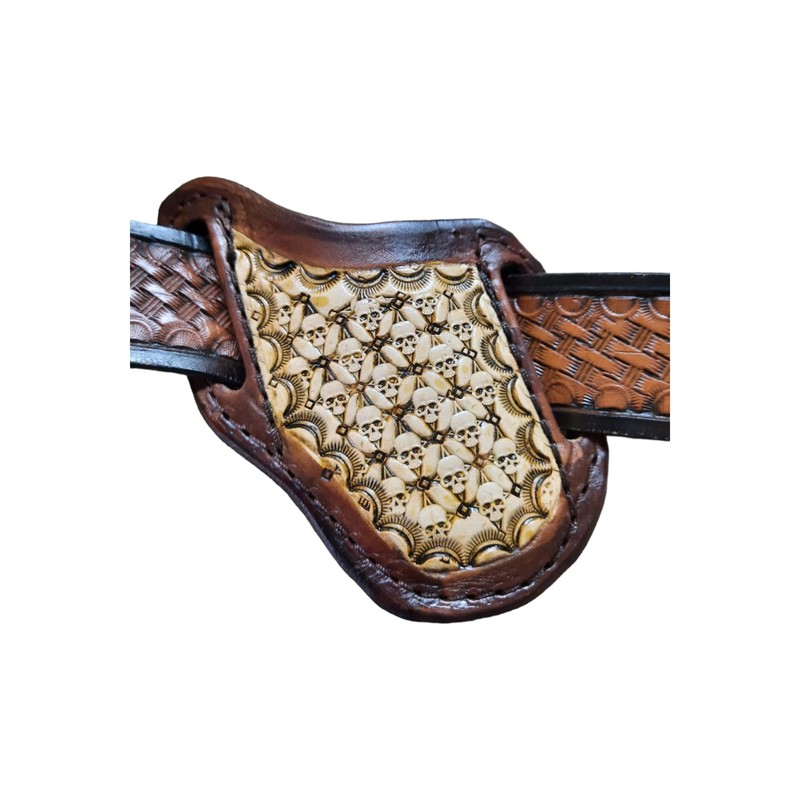 Knife Sheath for Buck 110 or Similar Knife, Pancake Style
