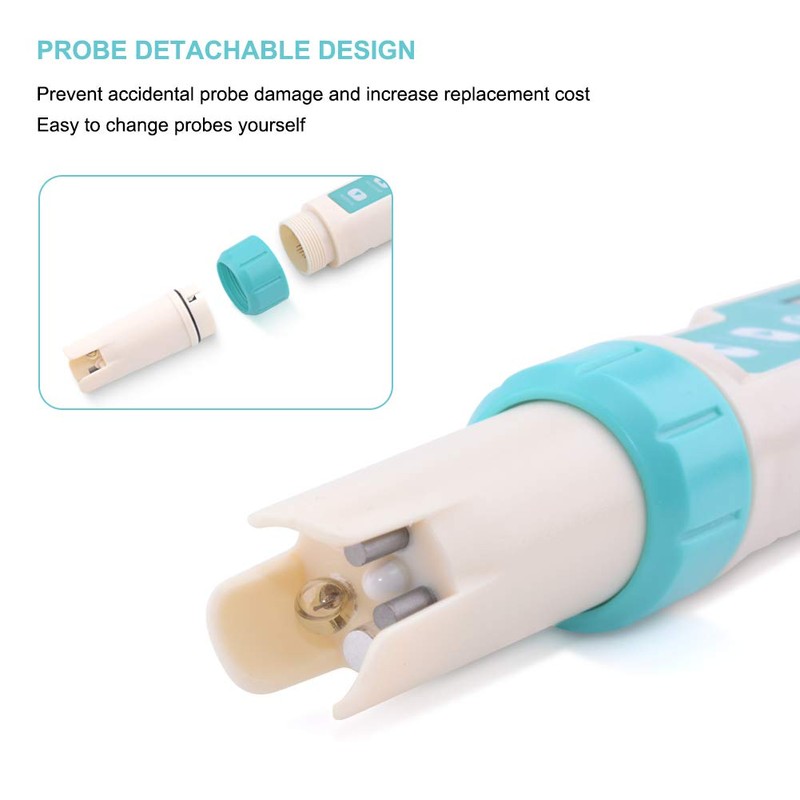 7 in 1 PH Meter Gomass 0.01 High Accuracy ph