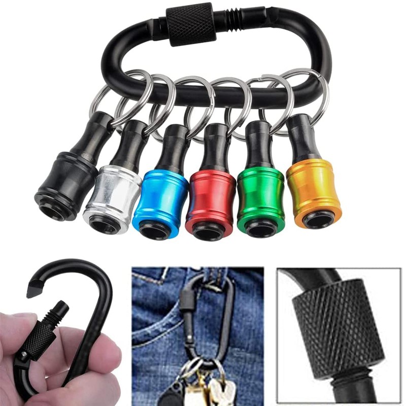 Bestgle Bit Holder, Socket Holder, Key Holder, Portable, Storage, Tip