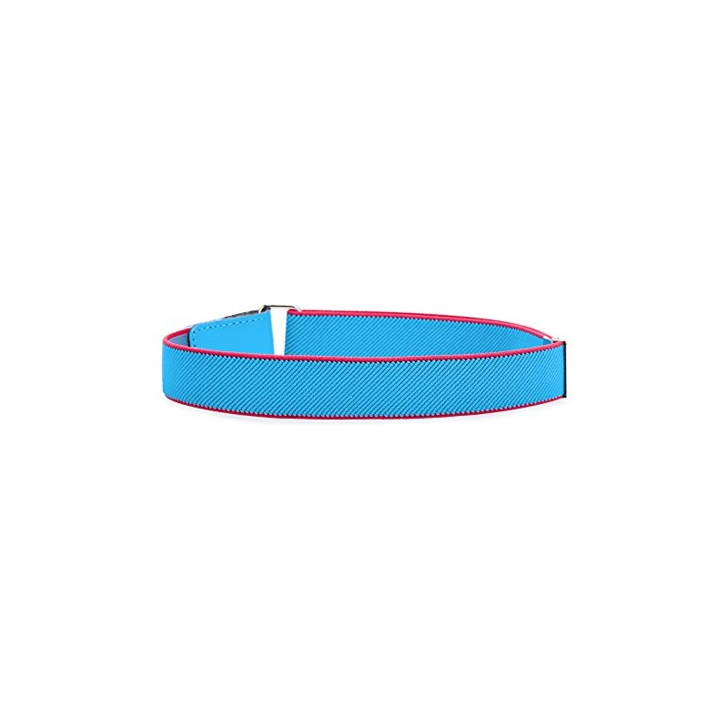 Ladeheid P15G Girls' Elastic Belt 1-6 Years 34-65 cm, Blue/Dark