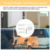 NICENEEDED RV Pleated Shade Repair Kit, Window Shades Blind String