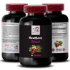 Pure energy booster - HAWTHORN EXTRACT - organic wellness capsules,
