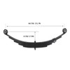 ikare Trailer Leaf Spring 5 Leaf Double Eye Springs for