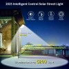 Outdoor Solar LED Street Lighting US Warehouse Supply High Efficiency