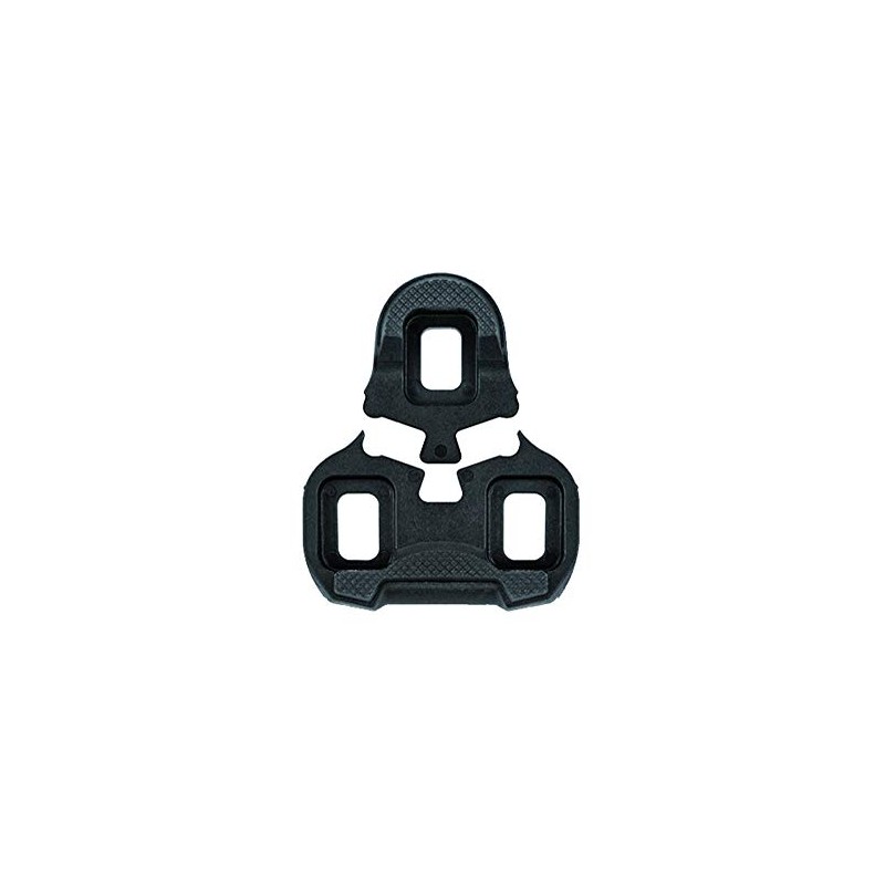 FTB VP-BLK6 2 Piece Cleat, 0° Float, Black, LOOK KEO
