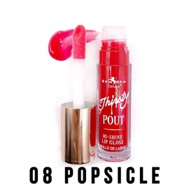 Thirsty Pout - Brillo Labial Italia Deluxe, Brillo extremo en tus labios (POPSICLE)