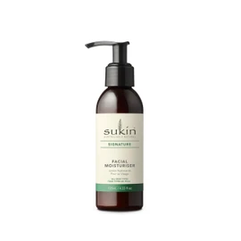 Sukin Sukin Signature Facial Moisturiser 125ml - with Vitamin E; Cruelty Free & Vegan Friendly - Nourishes, Softens & Protects the Skins Moisture Barrier.