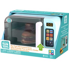 Nothing But Fun Toys My First Microwave Lights & Sounds Playset Designed for Children Ages 3+ Years,Multi