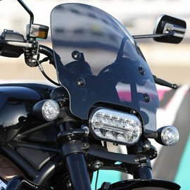 XMT-MOTO 54mm 56mm Windshield Clamps Fit For Harley SPORTSTER S RH1250S 2021-2025 LOW RIDER S 2020-2025 LOW RIDER ST 2022-2025 FAT BOB 2018-2024