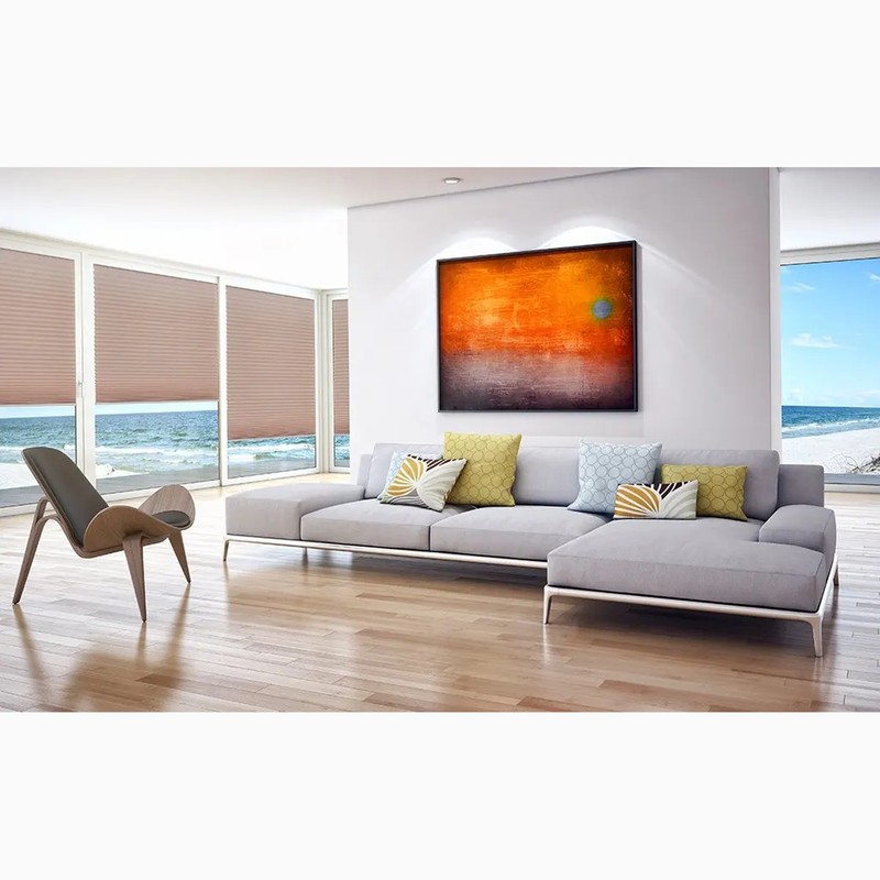Adhesive Pleated Window Blinds for Light Control and Privacy –