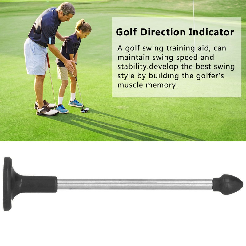 Golf Direction Indicator Cutting Club Exercise Assisted Rod Swing Corrector