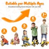 Techshining 8 in 1 Toy Trucks for Kids Take Apart
