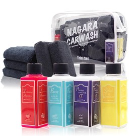 【NAGARA CARWASH】NAGARA Carwash Gift Present Set "Car washing will surely become fun." Car washing supplies introductory set Gift Trial