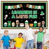 gisgfim Learning Bulletin Board Set Latte Theme Classroom Decorations Coffee