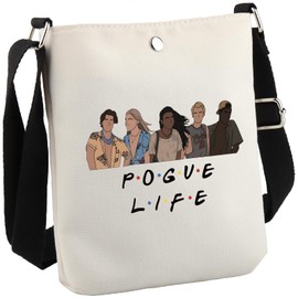 Outer Pogue Life Banks OBX North Carolina Friends John B JJ Pope Kiara Women's Makeup Bag, Pogue Life Cb Eu