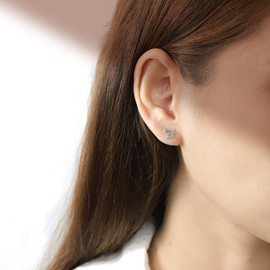 Boma Jewelry Sterling Silver Monkey Stud Earrings