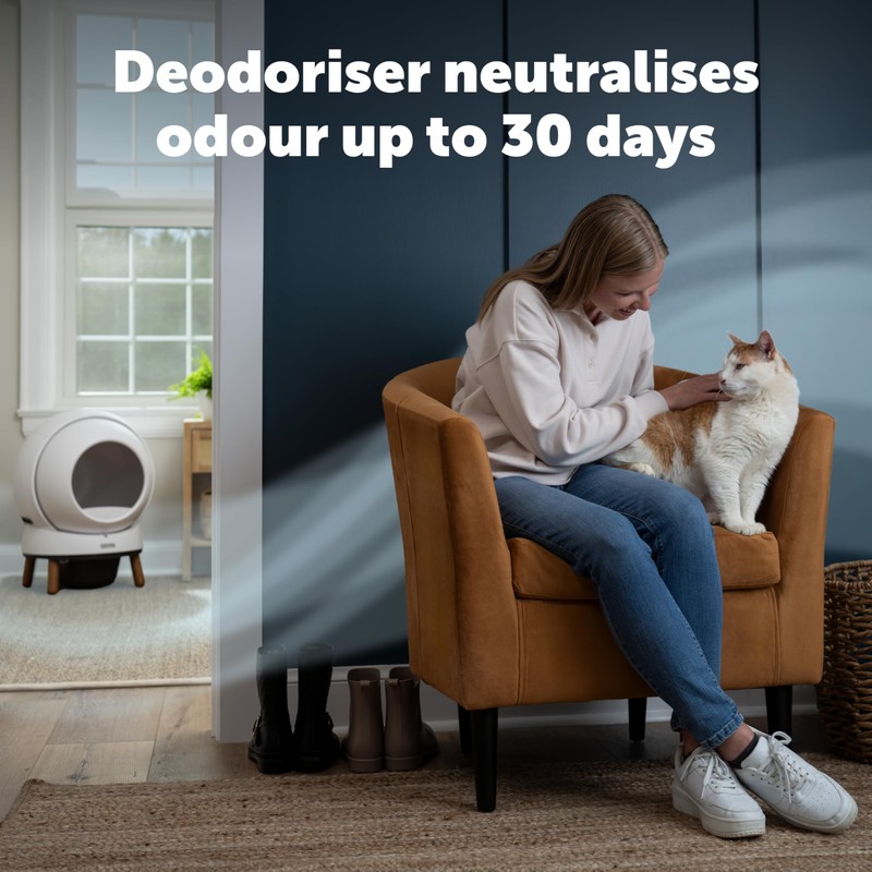 ScoopFree SmartSpin Litter Box Deodorisers – Enjoy Up to One