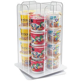 Cal-Mil 1539-12 Revolving Cereal Cup Dispenser, 16.75" Height, 10" Width, 10" Length