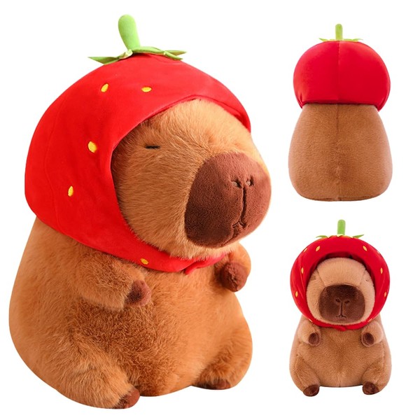 SGZIOO Capybara Cuddly Toy, 25 cm Super Soft Capybara Plush