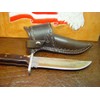 Buck 124 Cross Draw Knife Sheath Made Out of Buffalo