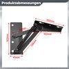 90 Degree Folding Corner Bench Hinge, Cabinet Folding Bracket Spring