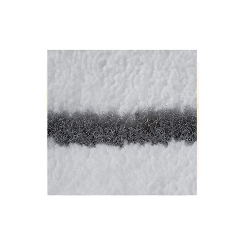 Vermop Mop, Wet Mop Cover, PES Microfibre, White, Grey, 40