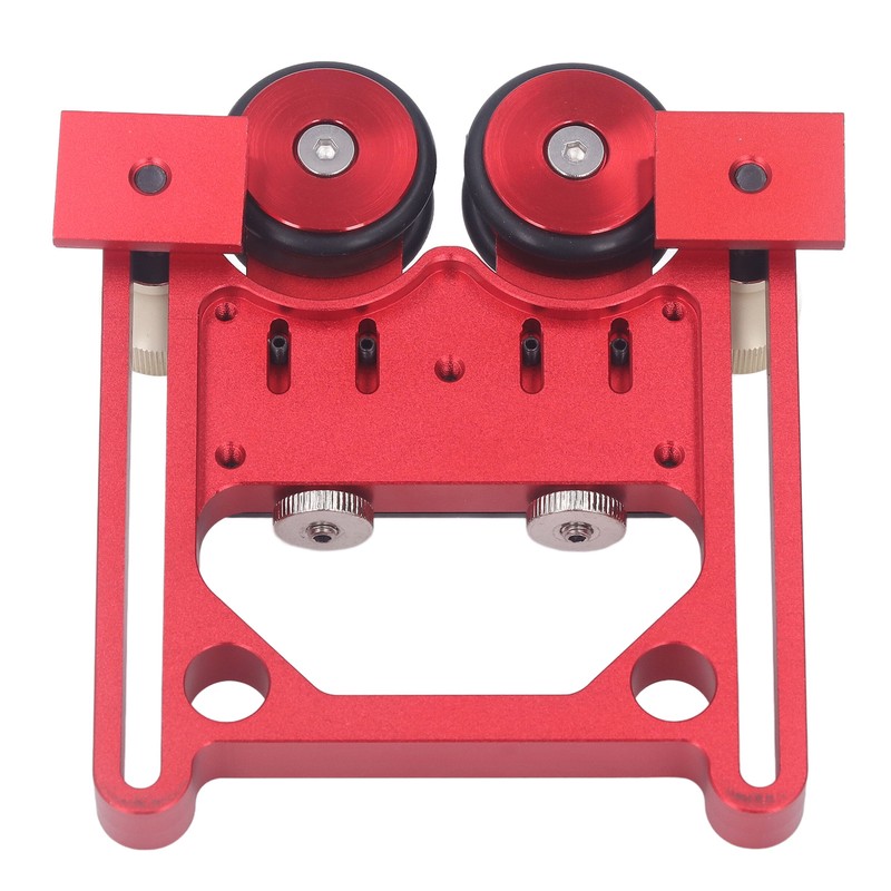 Table Saw Stock Roller Woodworking Double Wheel Sliding Feeding Guide