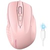 TECKNET Wireless Mouse (BT5.0/3.0 & 2.4G) Rechargeable 4800 DPI Silent