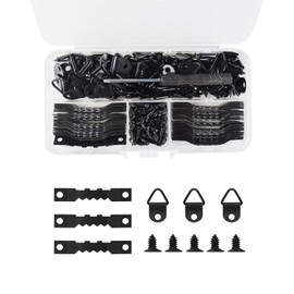 LIKENNY Wall Hanging Hook, Frame Hanging, Frame Hook, Triangle Hanging Bracket, Multi-functional, High Load Capacity, Drop Prevention, Serrated Hanging, Wall Hanging Hook, Teeth Hanging, Picture