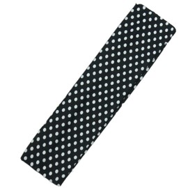 Gym Sports Yoga Headband Stretchy Alice Band Kylie Hair Band Girls Ladies Plain (Black (Polka Dot))